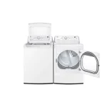 LG 7.3 Cu. Ft. White Front Load Electric Dryer-DLE7150W - Image 8