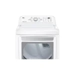 LG 7.3 Cu. Ft. White Front Load Electric Dryer-DLE7150W - Image 11