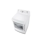 LG 7.3 Cu. Ft. White Front Load Electric Dryer-DLE7150W - Image 14