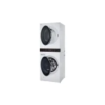 LG 4.5 Cu. Ft. Washer, 7.4 Cu. Ft. Dryer White Stack Laundry-WKE100HWA - Image 6