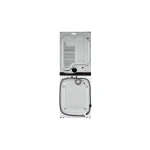 LG 4.5 Cu. Ft. Washer, 7.4 Cu. Ft. Dryer White Stack Laundry-WKE100HWA - Image 14