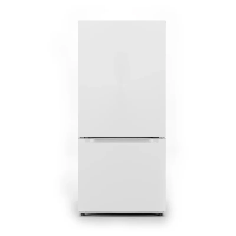 18.7 cu. ft Midea Bottom Freezer Refrigerator White - LED Lighting (MRB19B7AWW)