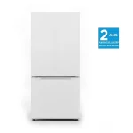 18.7 cu. ft Midea Bottom Freezer Refrigerator White - LED Lighting (MRB19B7AWW) - Image 2