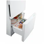 18.7 cu. ft Midea Bottom Freezer Refrigerator White - LED Lighting (MRB19B7AWW) - Image 5
