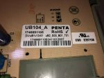Blomberg 1746691105 Electronic Card Ub104_A with housing - Image 2