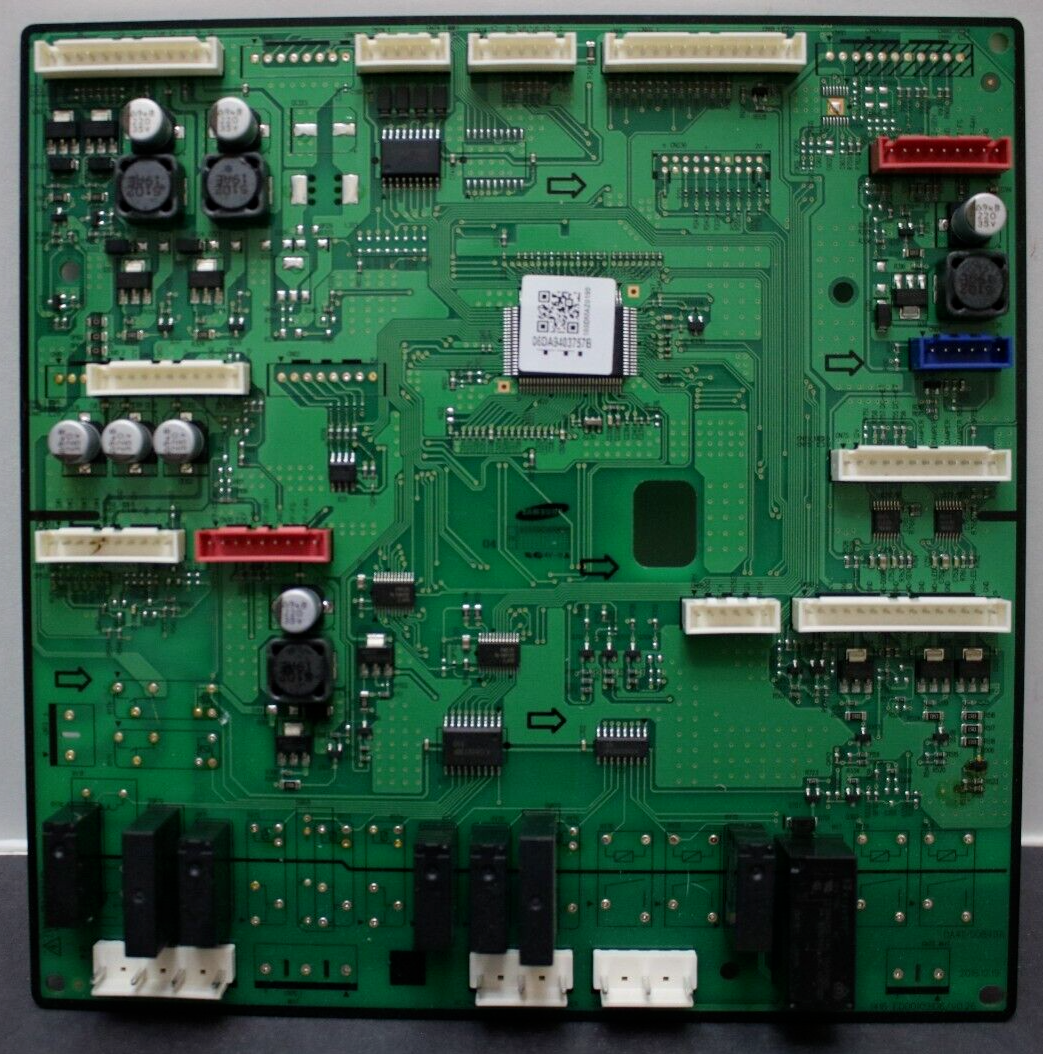 c769450f-7a9f-5e61-a1ee-8181c3ec2644.png Samsung Fridge Control Board DA94-03757A 06DA9403757A OEM Used - Image 1